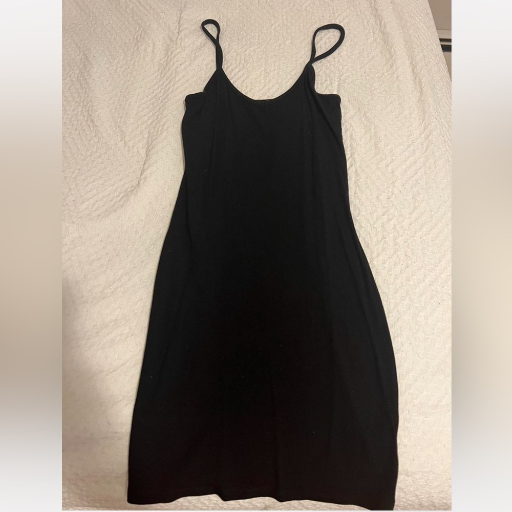 Black Spaghetti Strap Dress